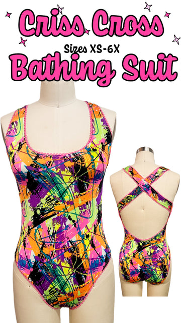 Criss Cross Bathing Suit PDF Digital Pattern